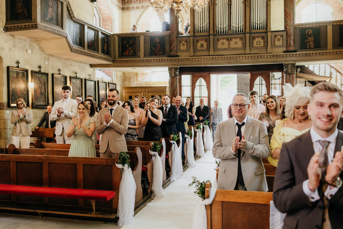 letni ślub Oklaski Stanisławie