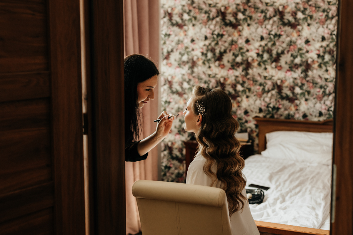 makijaż panny młodej Osada 49 Kaszuby