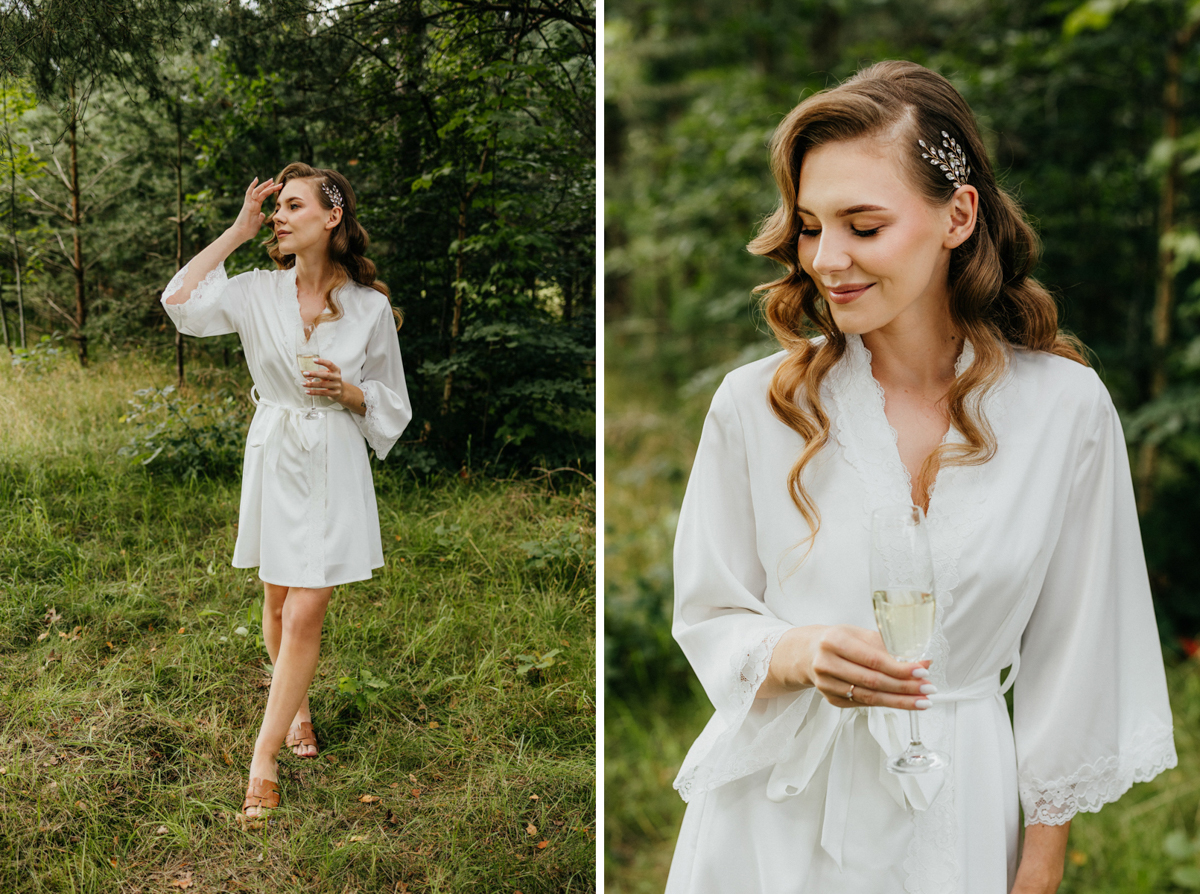 przygotowania panny młodej Osada 49 fotograf