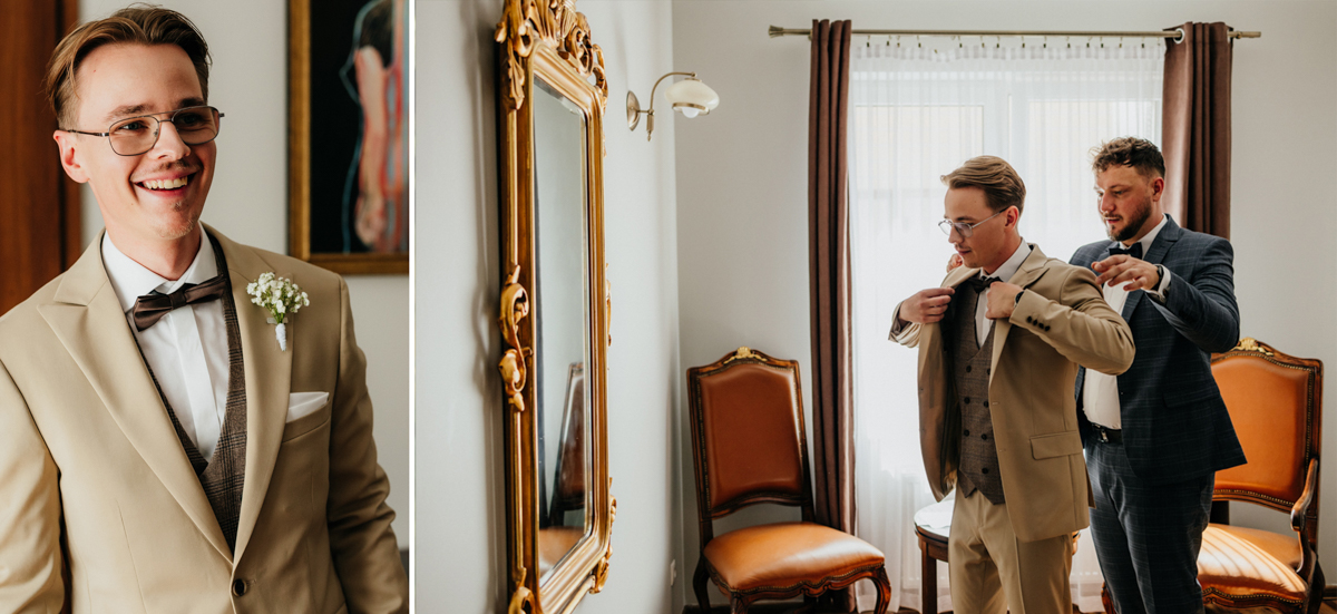 reportaż ślubny Osada 49 przygotowania